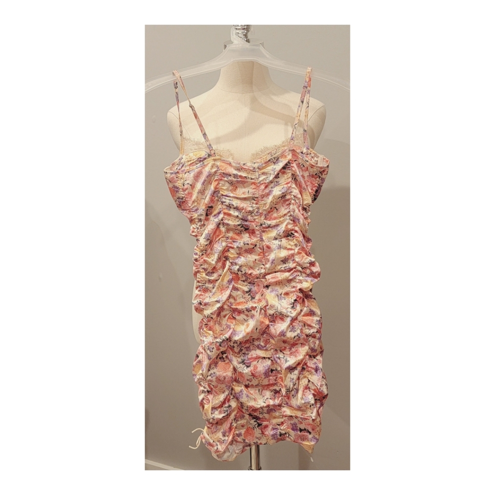 NWOT For Love and Lemons 🍋 Gardenia Floral Dress Small - Picture 7 of 8